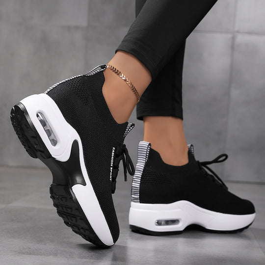Damen Modische und komfortable Sport Sneakers EB