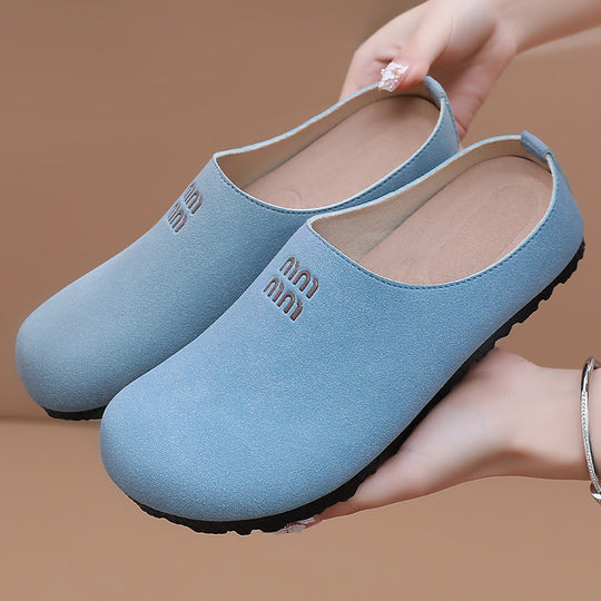 Damen Komfortable Clogs mit rutschfester Sohle und flexiblem Obermaterial EB