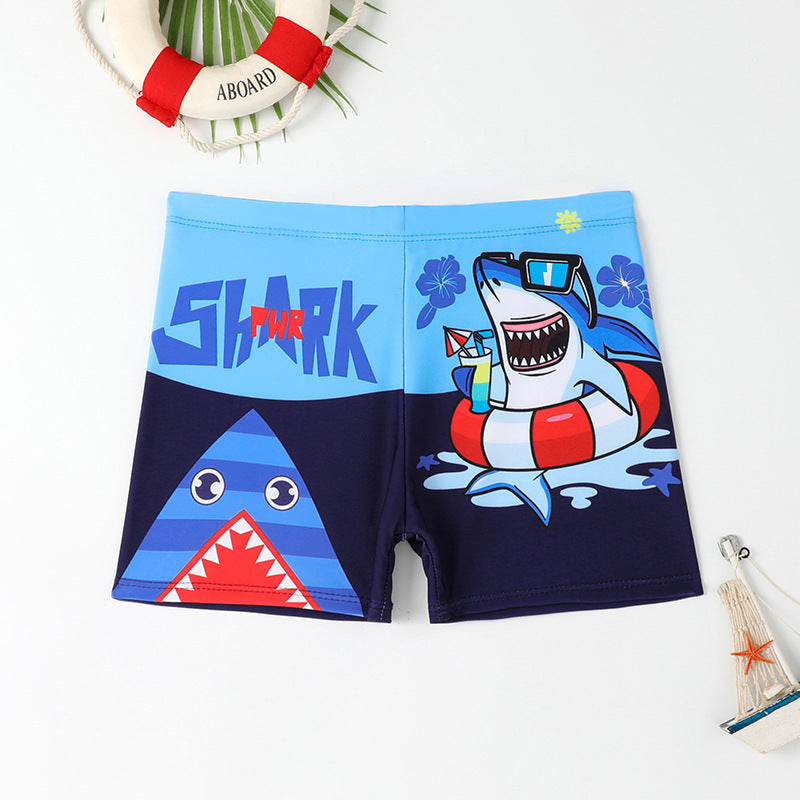 Jungen Schwimmshorts mit maritimen Motiv EB