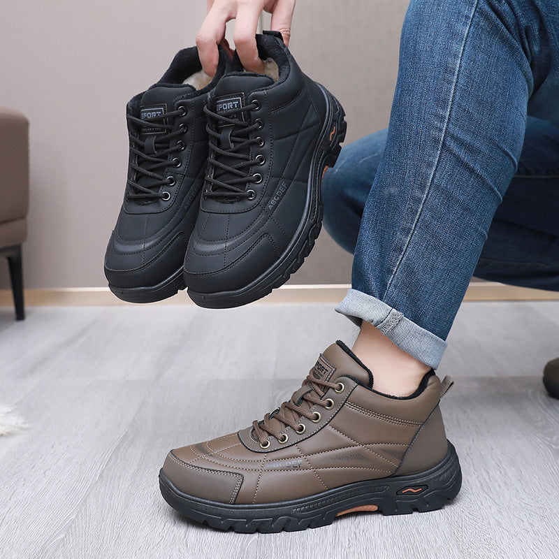 Damen Robuste Winterboots mit warmem Innenfutter und rutschfester Sohle EB