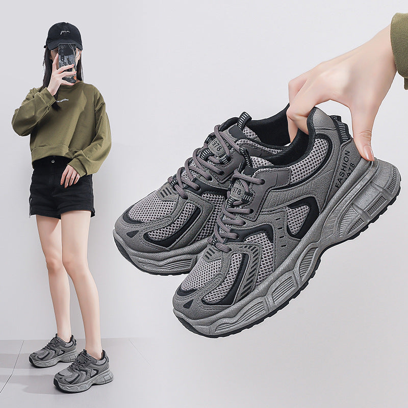 Damen Atmungsaktive Sport Sneakers mit dämpfender Laufsohle EB