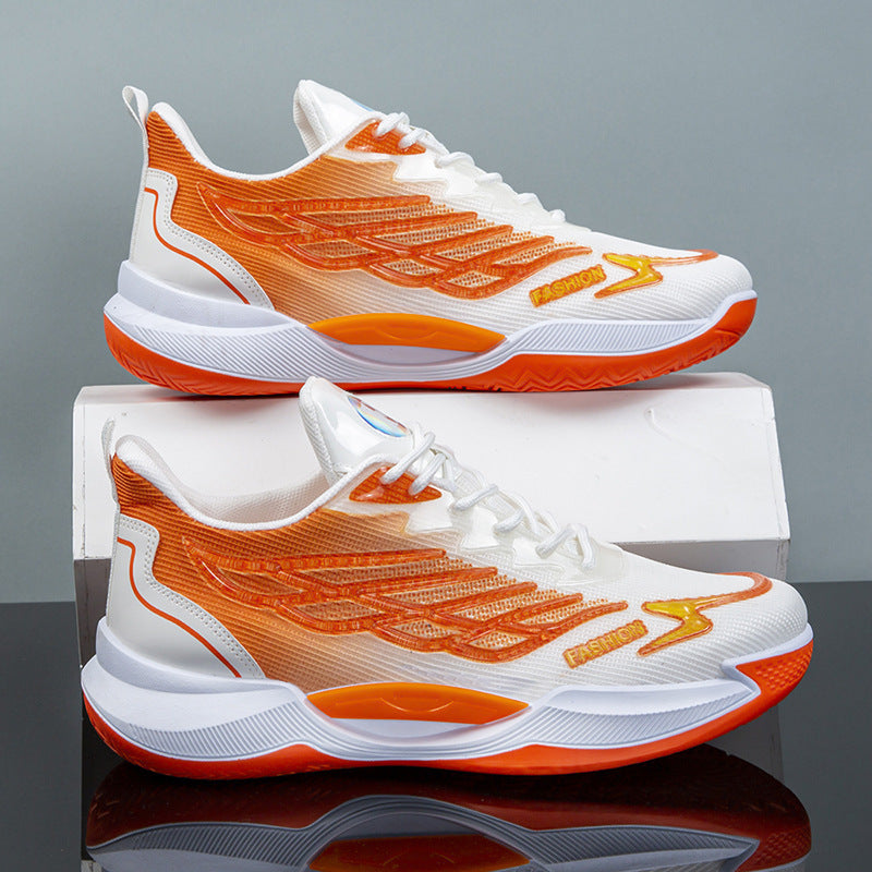Herren Sportliche Basketball-Sneaker mit atmungsaktiver Oberflächentechnologie und dämpfender Sohle EB
