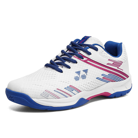 Unisex leichte atmungsaktive Indoor-Tennisschuhe mit stabiler nicht abfärbender Sohle und stoßdämpfung EB