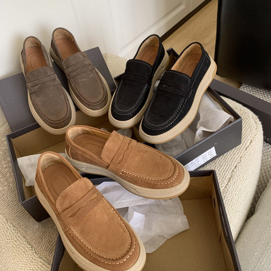Damen Mokassin-Schuhe mit modischem Design und angenehmem Fußbett EB