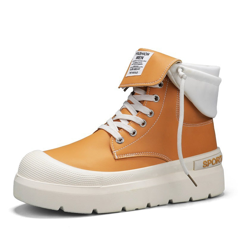Damen Sportliche Schneestiefel mit hohem Kragen und rutschfester Sohle EB