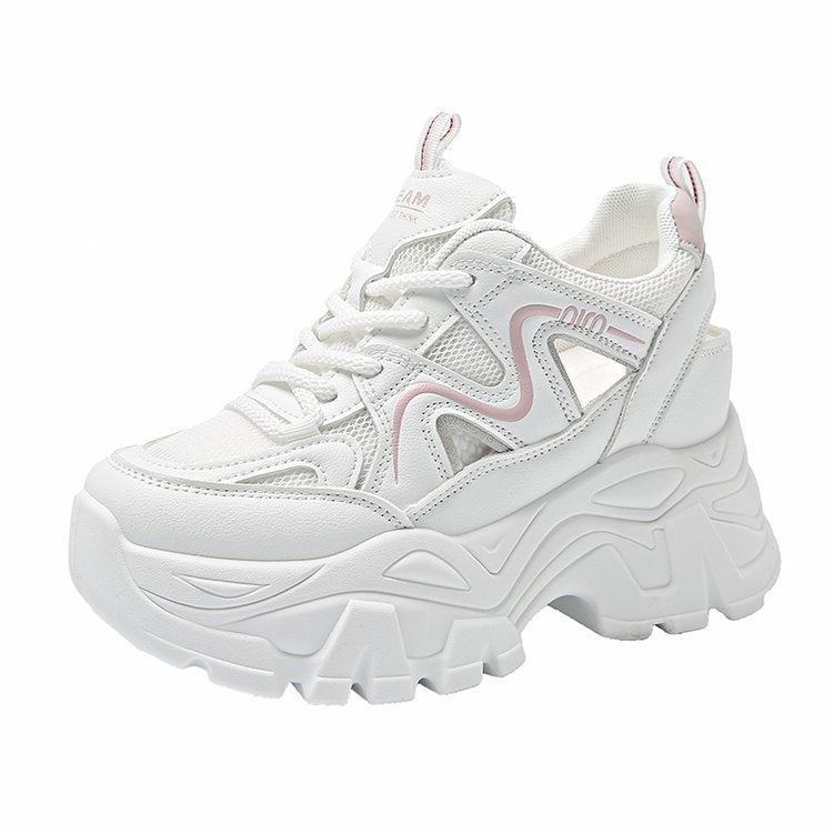 Damen Chunky Sneakers mit innovativer Dämpfung und trendigem Design EB