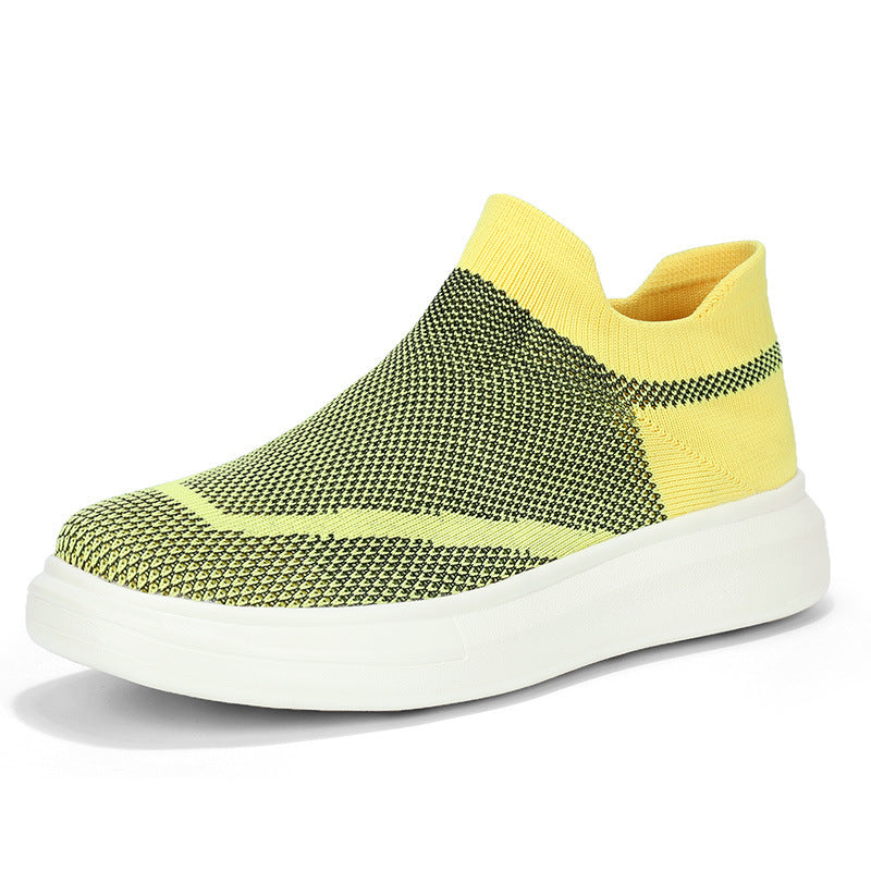 Damen Komfortable Slip-On Sneakers EB