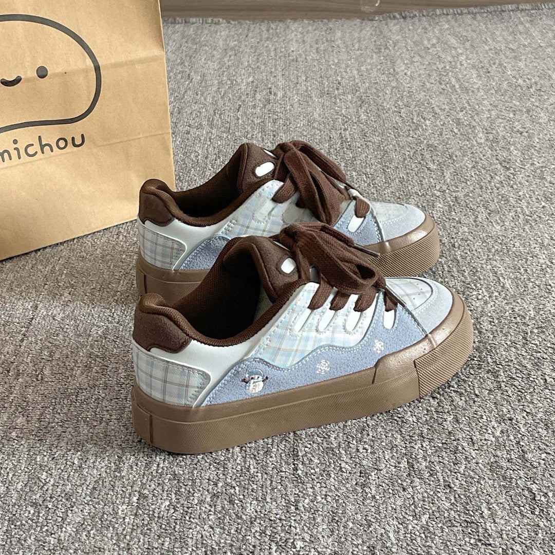 Damen Komfortable Sneaker im verspielten Design EB