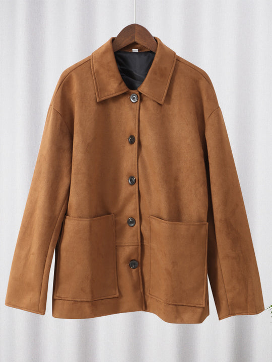 Damen Casual Oversize Jacke EB