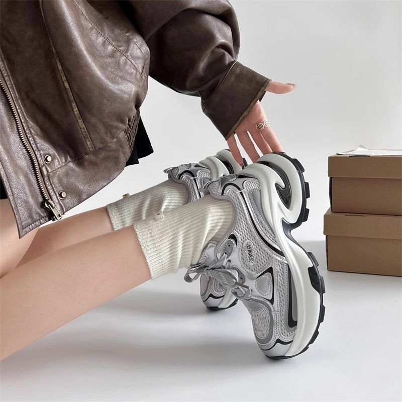 Damen Sportliche Chunky Sneakers mit innovativem Dämpfungssystem EB