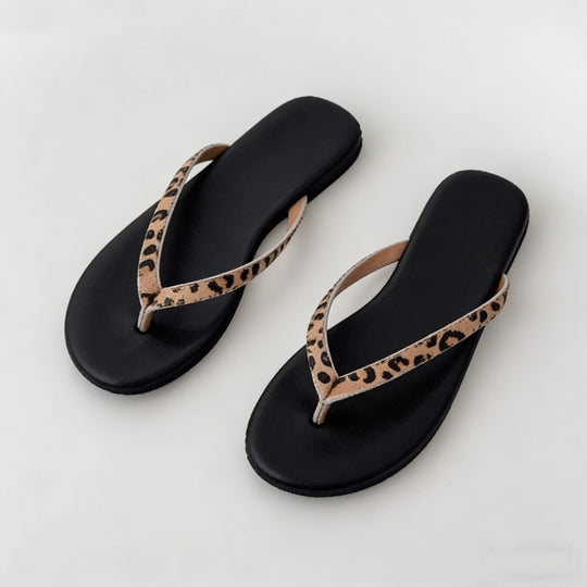 Damen Zehentrenner-Sandalen mit ergonomischem Fußbett und flexibler Sohle EB
