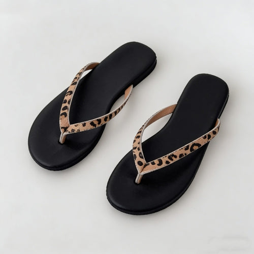 Damen Zehentrenner-Sandalen mit ergonomischem Fußbett und flexibler Sohle EB