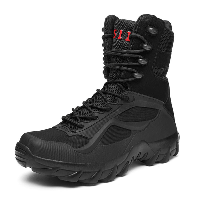 Damen taktische Winterstiefel mit rutschfester Sohle und atmungsaktiven Eigenschaften EB