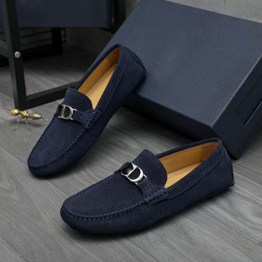 Herren Mokassin mit eleganter Schnallen-Applikation EB