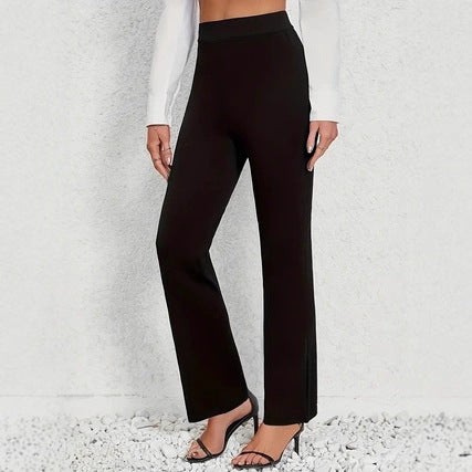 Damen elegante Flared-Hose EB