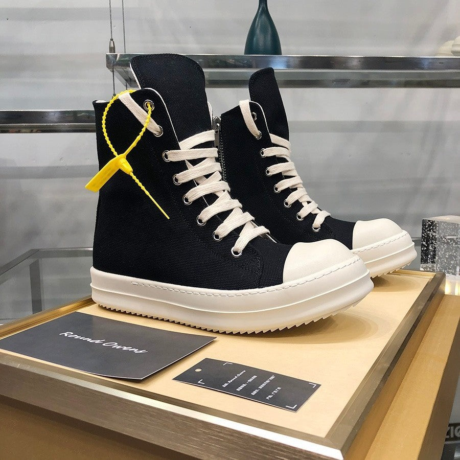 Damen modische High-Top Sneakers mit Plateau EB