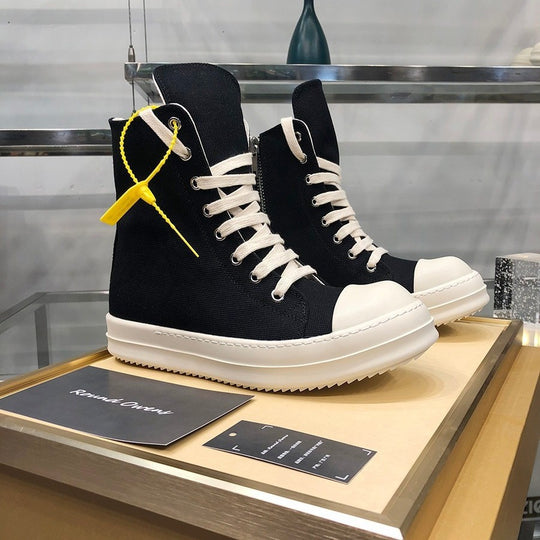 Damen modische High-Top Sneakers mit Plateau EB