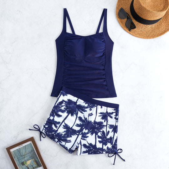 Damen Tankini-Set mit modischem Rüschendesign EB