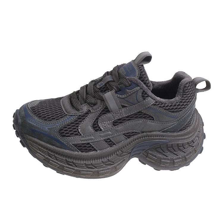 Damen sportliche Lauf-Sneaker mit atmungsaktivem Obermaterial und gepolsterter Sohle EB