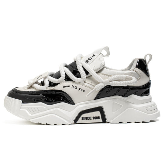 Damen Sportliche Chunky Sneakers mit innovativem Dämpfungssystem und stabiler Sohle EB