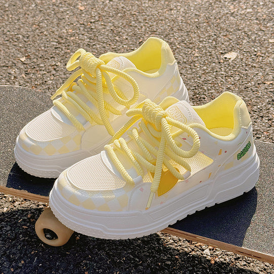 Damen Sportliche Sneakers mit modernem Design EB