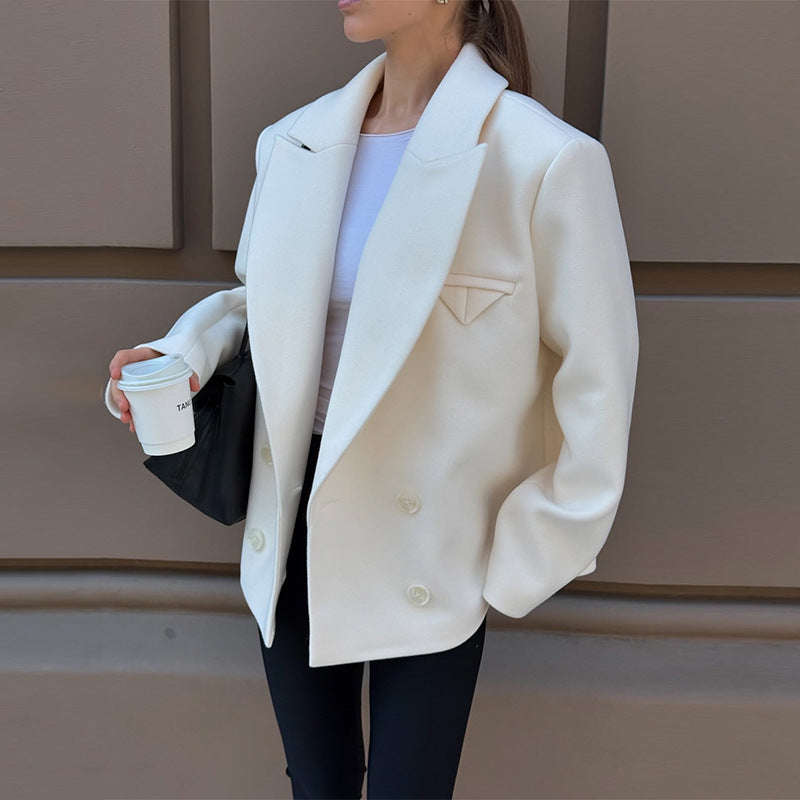 Damen oversized Wollblazer EB