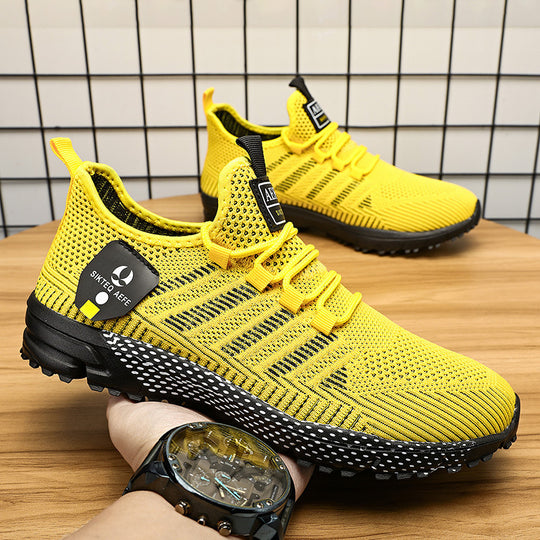 Damen Sportliche Netzsneaker mit flexibler Sohle und atmungsaktiver Struktur EB