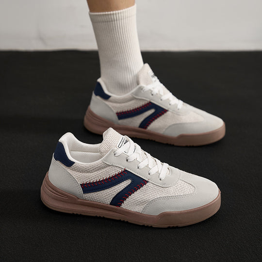 Damen Modische Freizeit Sneaker mit ergonomischem Design und atmungsaktiver Oberflächenstruktur EB
