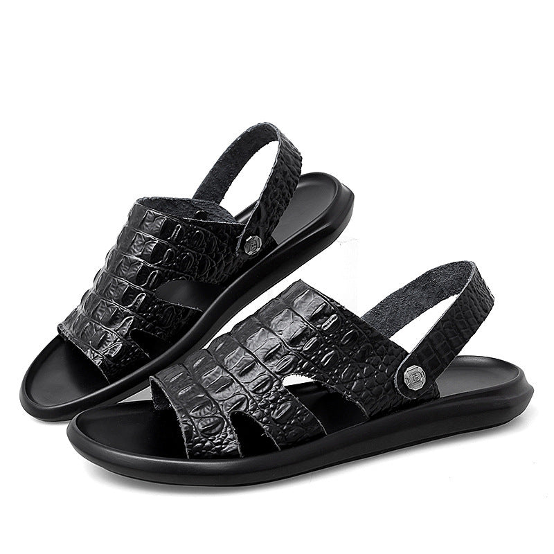 Herren Komfortable Ledersandalen mit ergonomischem Design EB