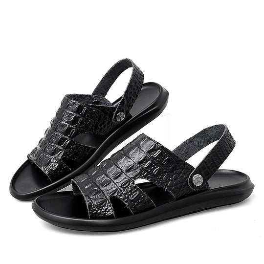 Herren Komfortable Ledersandalen mit ergonomischem Design EB