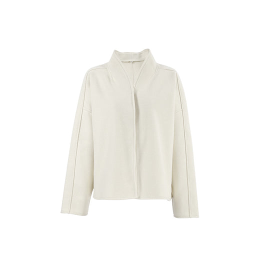 Damen Oversized Jacke mit modernem Kragen und stilvollem Design EB