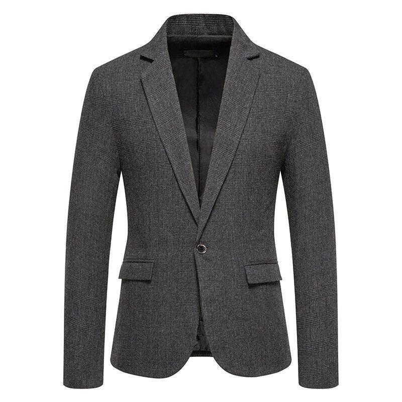 Herren eleganter Blazer im Herringbone-Design EB