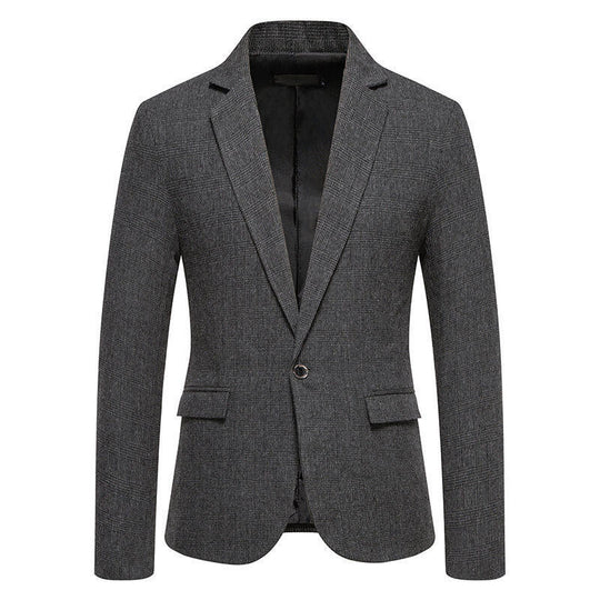 Herren eleganter Blazer im Herringbone-Design EB