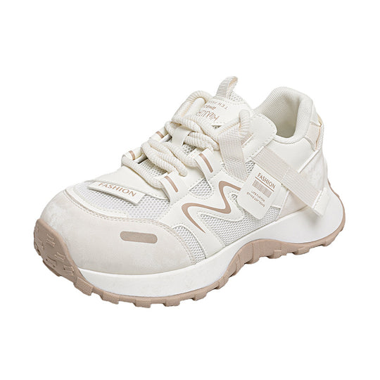 Damen modische Sneakers mit innovativem Design und atmungsaktiver Mesh-Oberfläche EB