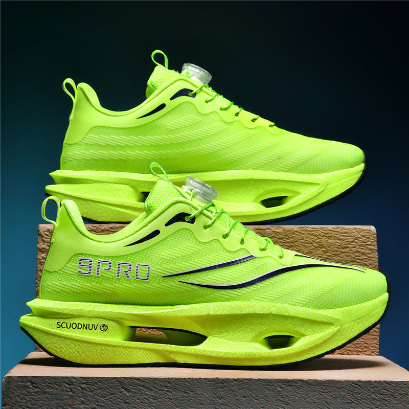 Unisex leichte Laufschuhe mit dämpfender Plattformsohle und atmungsaktivem Obermaterial EB