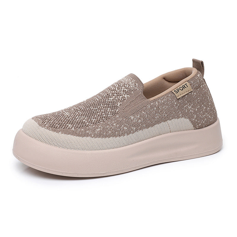 Damen Sportliche Halbschuhe mit elastischem Einstieg und Komfortsohle EB