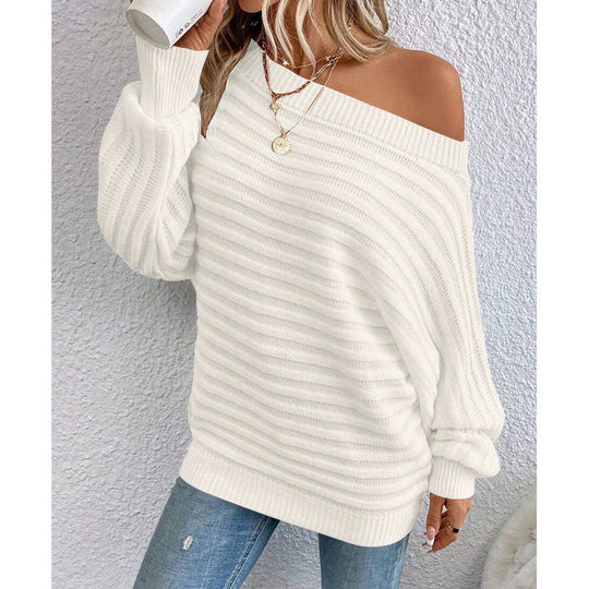 Damen Relaxed Fit Strickpullover EB