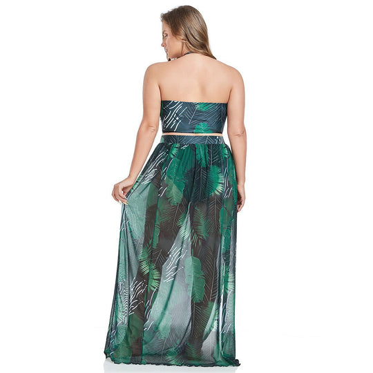 Damen Beach-Kleid mit floralem Muster und verspieltem Schnitt EB