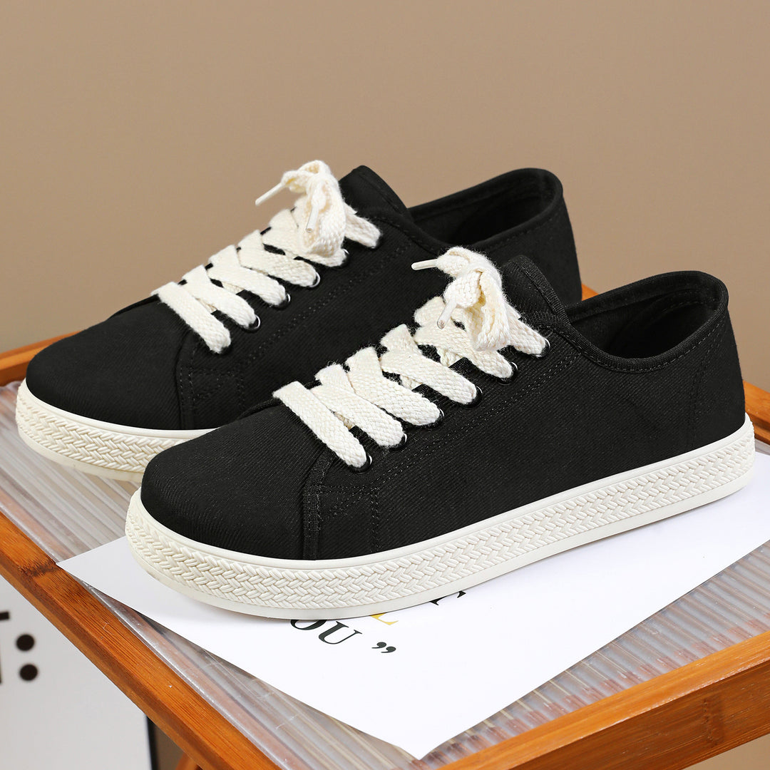 Damen Modische und bequeme Textile Sneakers EB