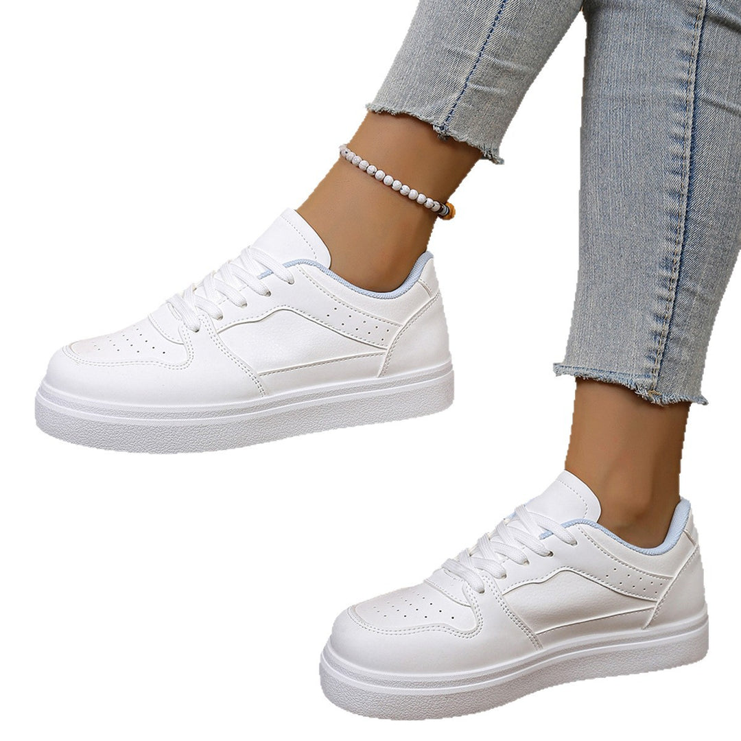 Damen Schnürsneaker mit atmungsaktivem Obermaterial und komfortablem Fußbett EB