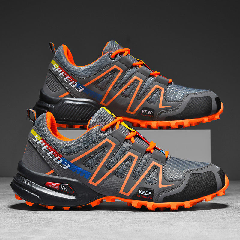Damen Sportliche Trail-Sneakers mit rutschfester Sohle und atmungsaktivem Obermaterial EB