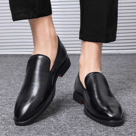 Damen Elegante Leder Slipper mit zeitlosem Design EB