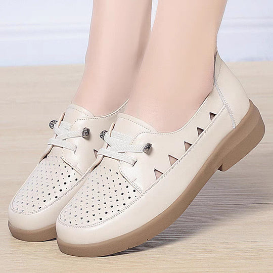 Damen modische Loafers mit atmungsaktivem Obermaterial und komfortabler Sohle EB