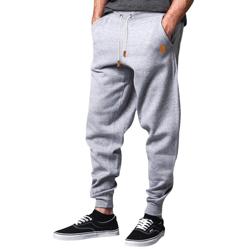 Herren Bequeme Freizeithose mit elastischem Bund und Seitentaschen EB