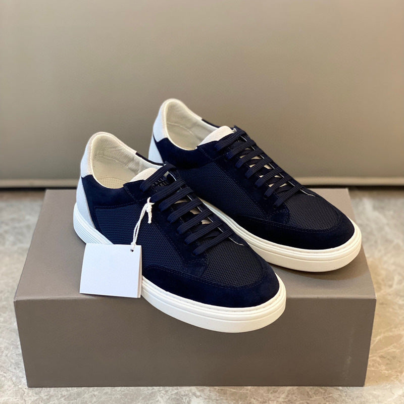 Damen komfortable Sneaker mit atmungsaktiver Netzstruktur und eleganten Akzenten EB