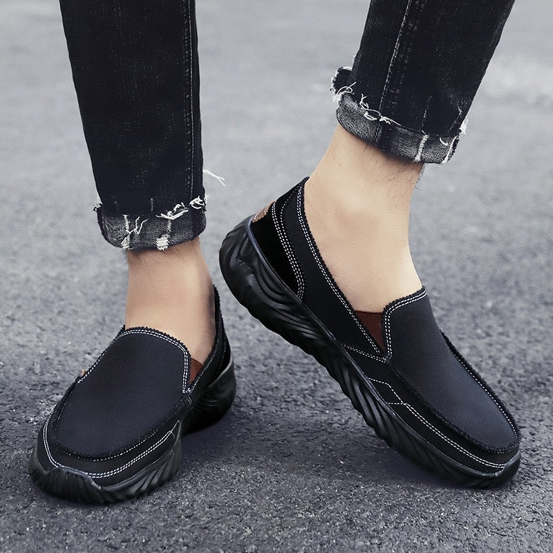 Damen Atmungsaktive Slip-On Freizeitschuhe EB
