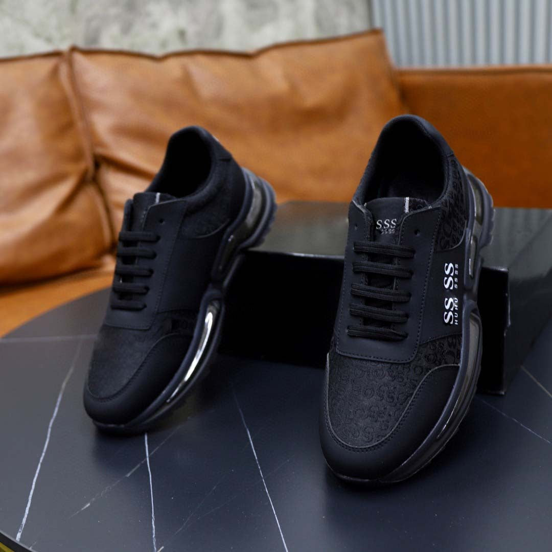 Damen Sportliche Sneakers mit ergonomischer Dämpfung und strukturiertem Obermaterial EB