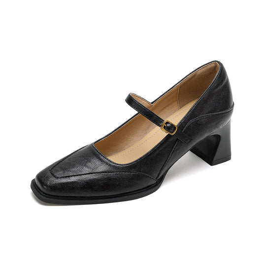 Damen Klassische Pumps mit verstellbarem Riemen EB