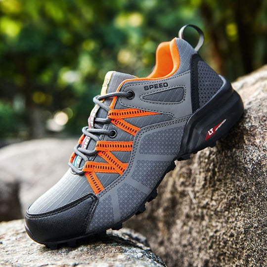 Damen Sportliche Trailrunning-Schuhe mit rutschfester Sohle und atmungsaktivem Obermaterial EB