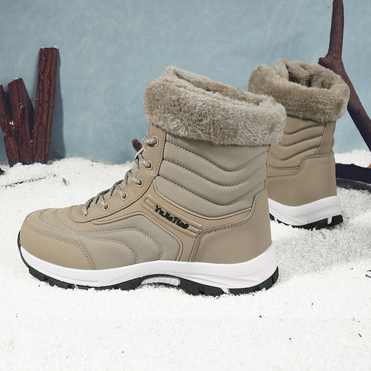 Herren Winterstiefel mit isolierender Fütterung und rutschfester Sohle EB